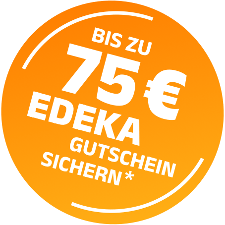 Bis zu 75 € Edeka Gutschein sichern.*